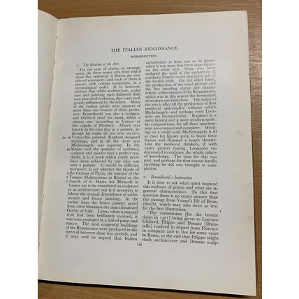 1934 "THE ITALIAN RENAISSANCE" A K WICKHAM ILLUSTRATED ARTS HARDBACK BOOK (P4)