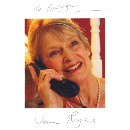 Jean Rogers Dolly Skilbeck Emmerdale Hand Signed Photo