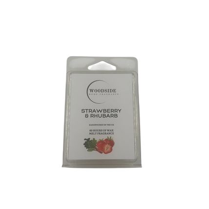 Woodside Home Fragrance Wax Melts - Strawberry & Rhubarb