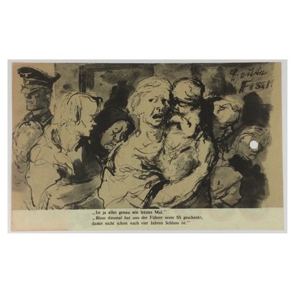 Original WW2 British Balloon Drop Propaganda Leaflet. - Code G.50 [1942].