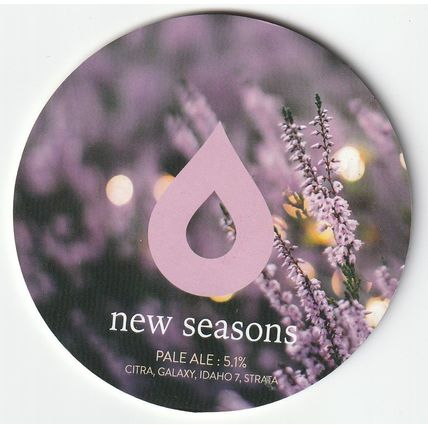 USED KEG CLIP FRONT - POLLY'S BREWERY (WALES) - NEW SEASONS PALE ALE