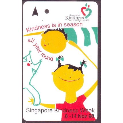 S'pore Kindness Movement 98 S'pore TransitLink Train/Bus Card