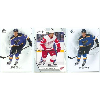 David Perron 19x card lot