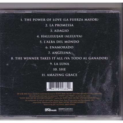 Il Divo : The Promise. (2008) CD Album