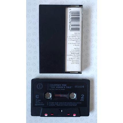 Courtney Pine - The Vision's Tale (Jazz cassette tape, 1989)