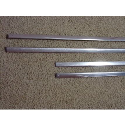 1967 67 Plymouth Satellite Beltline Window Trim OEM 4 pc GTX
