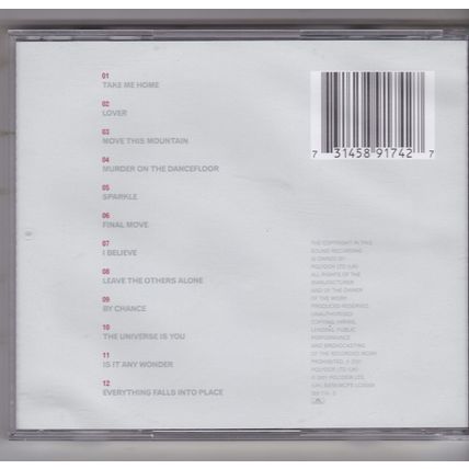 Sophie Ellis-Bextor : Read My Lips. (2001) CD Album