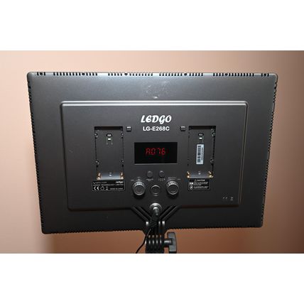 Ledgo Large Professional LED Video Production Pad Light/Kit