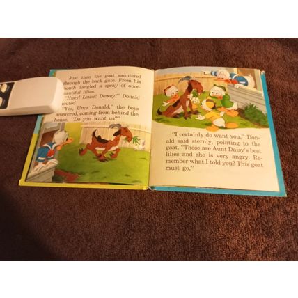 Tell-A-Tale Donald Duck's Lucky Day By Walt Disney Production 1951 Great Shape