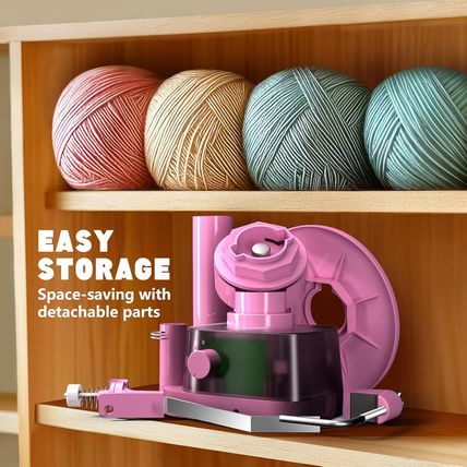 Yarn Winder, Electric Yarn Ball Winder for Crocheting, Efficiently Cake with Str