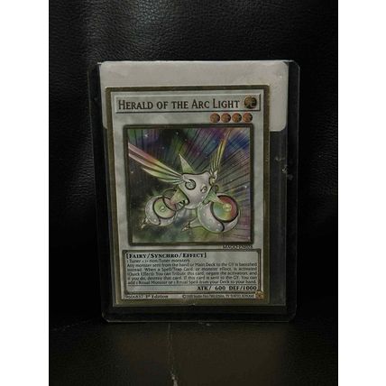 Herald of the Arc Light - MAGO-EN028 - Premium Gold Rare - 1st Edition Maximum G