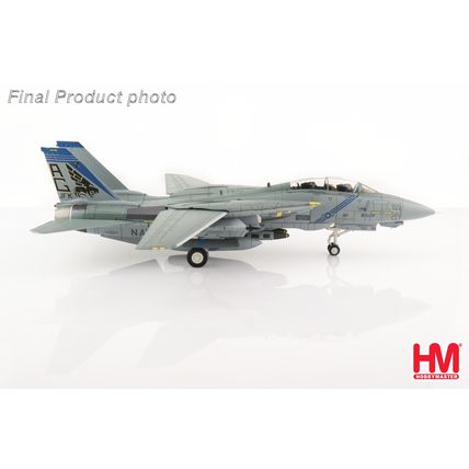 GRUMMAN F-14B TOMCAT OEF 163220 VF-143 "PUKIN DOGS" - HOBBY MASTER HA5243 1/72