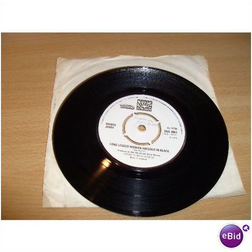 mungo jerry, long legged woman dressed in black.1974 7"