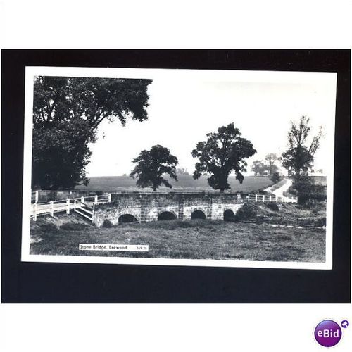 Staffordshire BREWOOD Stone Bridge Postcard (359/26)