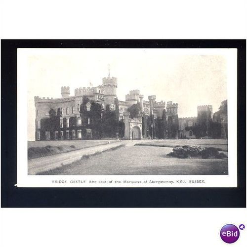 Sussex ERIDGE Castle Postcard