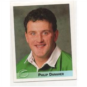 Merlin Rugby World Cup 1995 sticker No.164 Philip Danaher