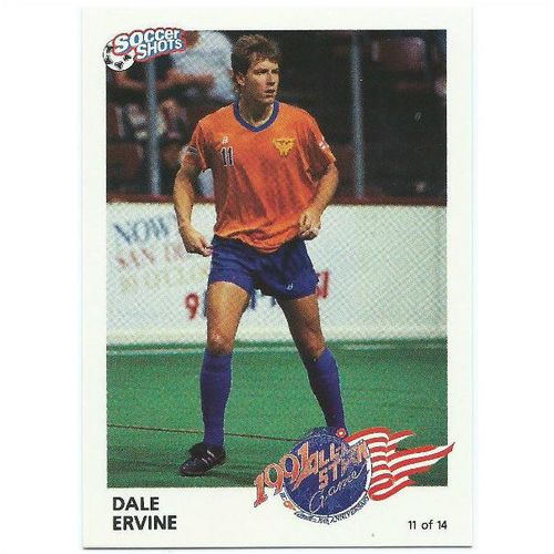 1991 Soccer Shots MSL All-Star Game - #11 - Dale Ervine