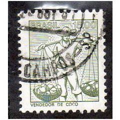 BZL 1976 15CR 'COCONUT VENDOR' FINE USED (EBID16180)
