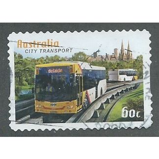 AUS 2012 60c (S/A) 'CITY TRANSPORT' FINE USED (EBID38-615)