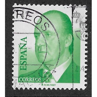 ESP 2001 €1.00 'KING CARLOS I' FINE USED (EBID 52-014)