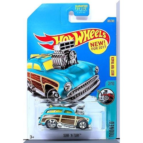 Hot Wheels - Surf 'N' Turf: Tooned #2/10 - 300/365 (2017) *Turquoise Edition*