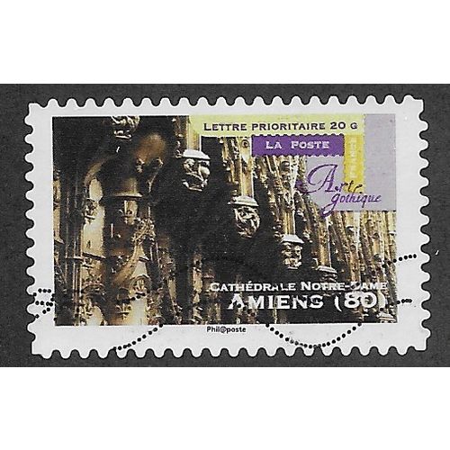 FRA 2011 (58c) 'GOTHIC ART - AMIENS 80' FINE USED (EBID56-577)