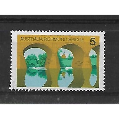 Australia.SG627 5c Richmond Bridge,Tasmania.Fine Used.Sep20c