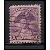 Used 708 3c George Washington Barely Clears Z0592