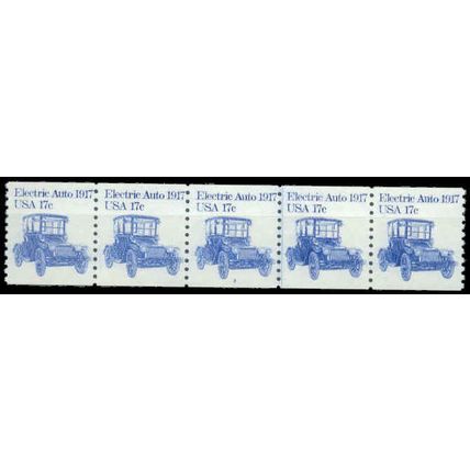1906 17c Electric Auto Fine MNH Dry Gum PNC 3/5 P0305