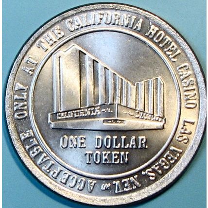 California. $1 Casino Token. Las Vegas, NV. R37.