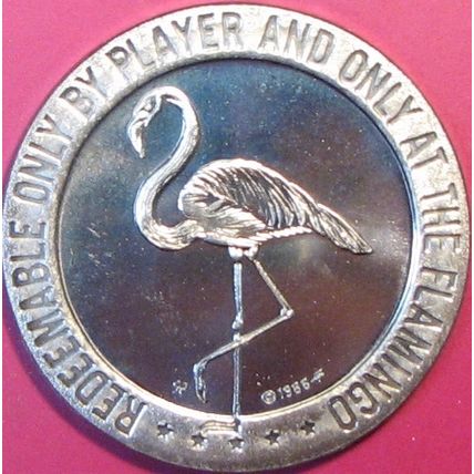 Flamingo. $1 Casino Token. Las Vegas, NV. 1966. U02.