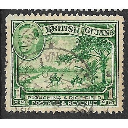 BRITISH GUIANA 1938/1952 SG 308aa - #3 fine used (o)