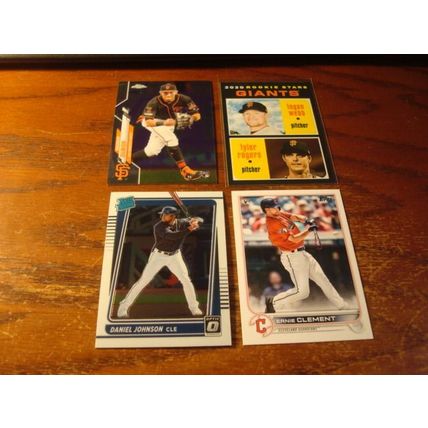 1993-2022, Panini/Topps, 24-Rc Cards, w/Inserts, Variations, LINDOR/BAUER, ++
