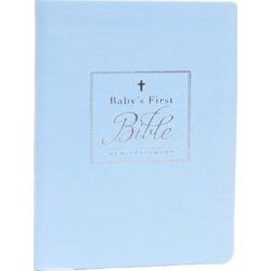 Kjv, Baby's First New Testament, Leathersoft, Blue, Red Letter, Comfort Print