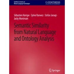 Synthesis Lectures on Human Language Technologies: Semantic Similarity from Natu