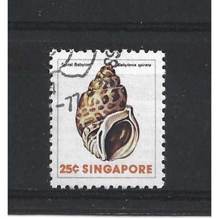 Singapore.SG294 25c Spiral Babylon.Fine Used.Jun25
