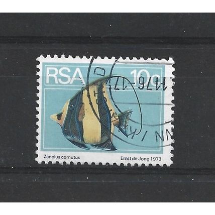 SouthAfrica.SG356 10c Moorish Idol.Fine Used.Sep25f