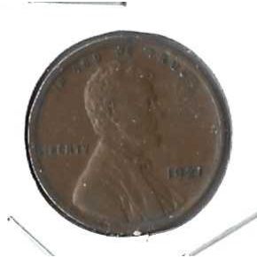 1921 US Lincoln Cent XF