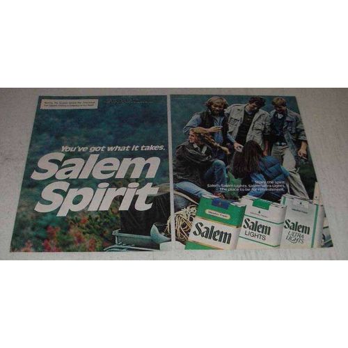 1982 Salem Cigarettes Ad - What It Takes