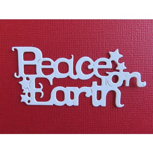 8 x Tattered Lace Die Cuts Peace On Earth