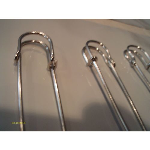 6 pieces 3" Extra Large Safety Pins Sewing Shop Hobbies Display Keys Fabric New