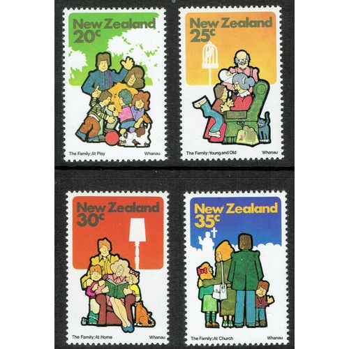 New Zealand 1981 Family Life set 4v SG1239-1242 UM