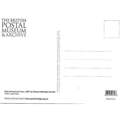 BPMA-PC-6a/d: GPO Poster Postcard Set.