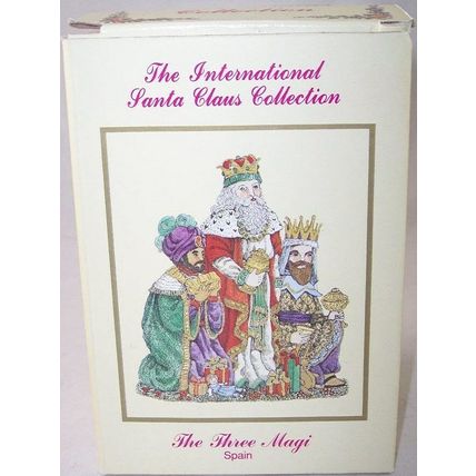 The International Santa Claus Collection The Three Magi Spain Christmas with Box