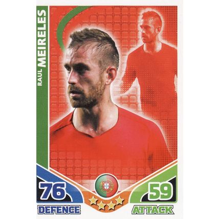 Match Attax World Cup 2010 Raul Meireles Portugal