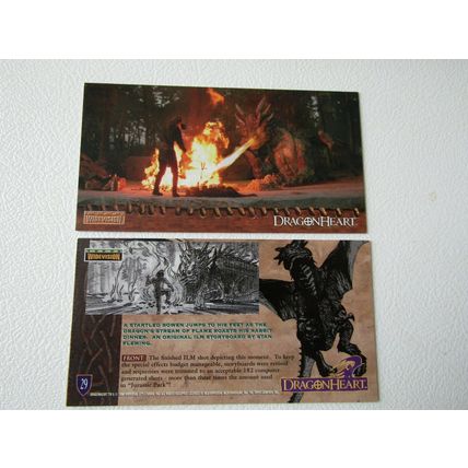 Topps 1996 Dragonheart Widevision Cards Card Variants (e31)