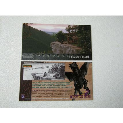 Topps 1996 Dragonheart Widevision Cards Card Variants (e31)