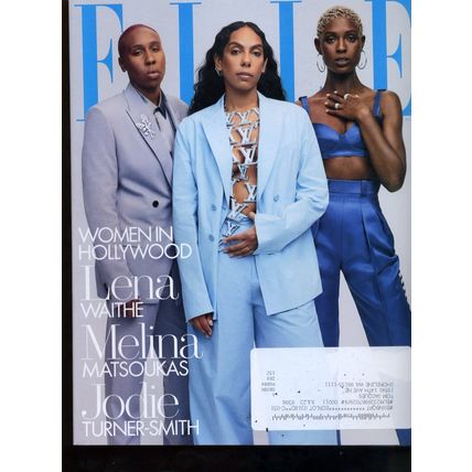 2019 Elle Magazine LENA WAITHE-MELINA MATSOUKAS-JODIE TURNER-SMITH Women Holly