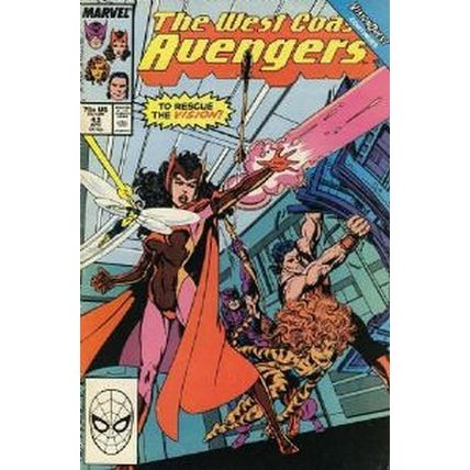 West Coast Avengers (Vol 1) # 043 VFN MODERN AGE COMICS