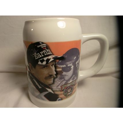 Vintage Dale Earnhart Sr 1998. Nascar 50th Anniversary Mug - Rare